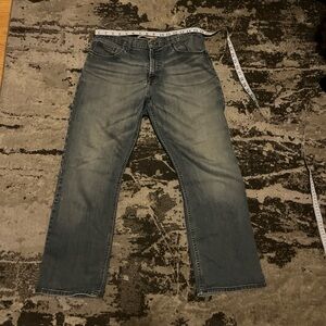 Grey wrangler Jeans